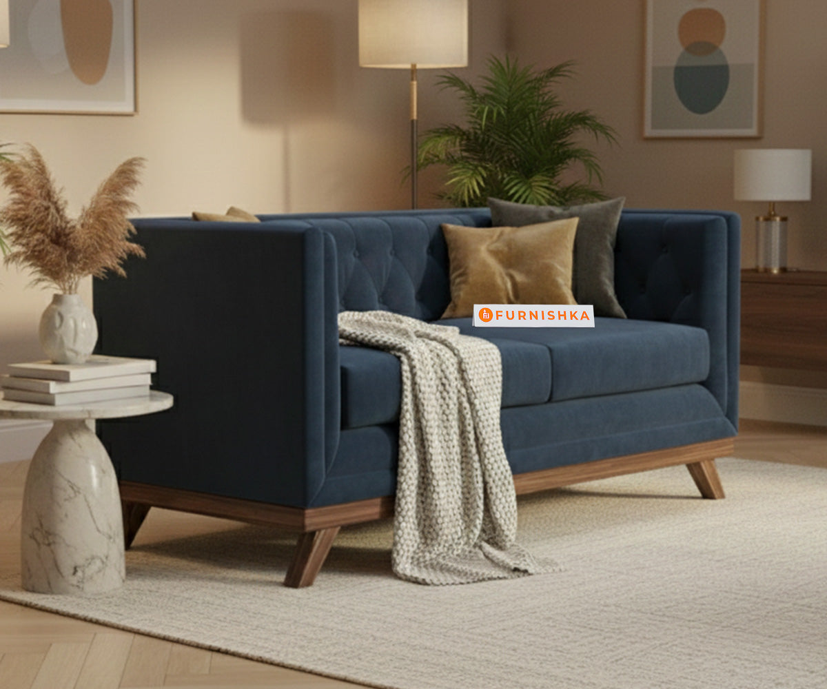 Matilda Sofa 2 Seater Persian Blue