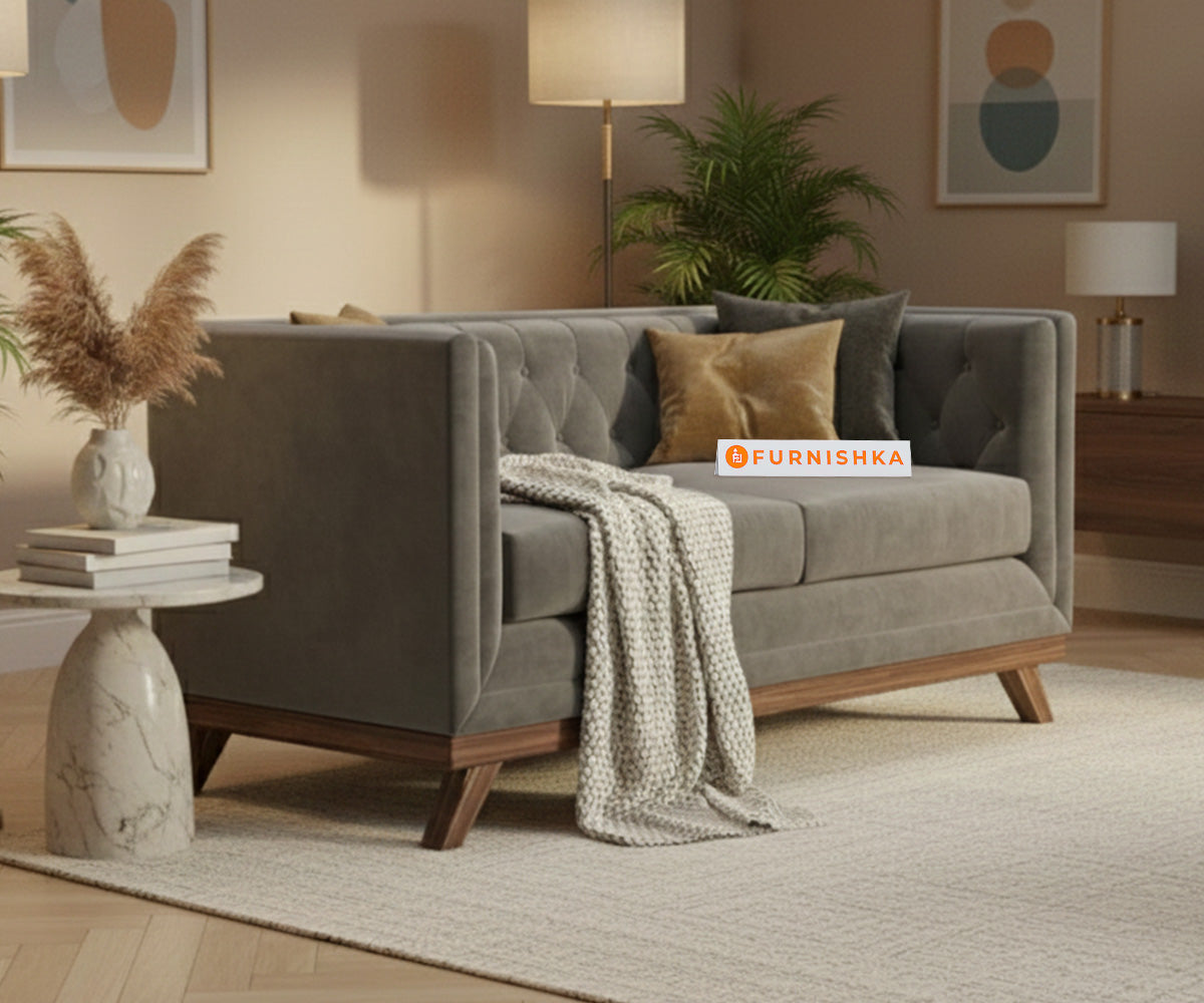 Matilda Sofa 2 Seater Trout Grey