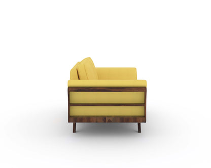 Sahara Sofa 2 Seater Mustard Yellow