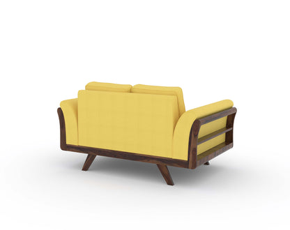 Sahara Sofa 2 Seater Mustard Yellow