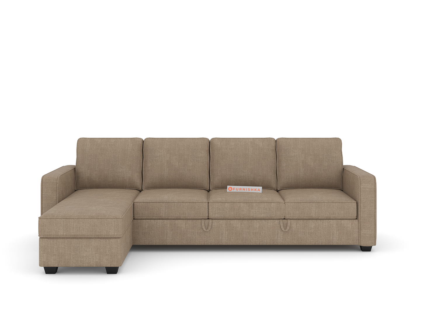 Kasba Sofa 3+L LHS Sofa cum Bed  - Pull out Type