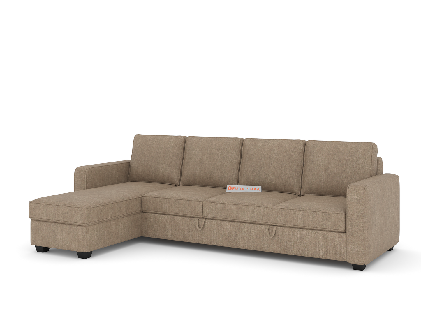 Kasba Sofa 3+L LHS Sofa cum Bed  - Pull out Type