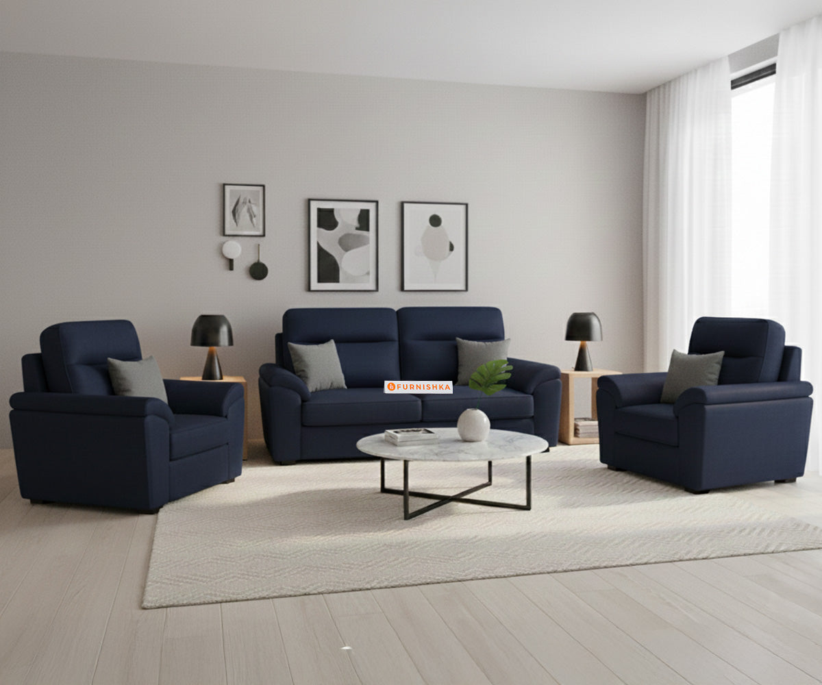 Martino 3+1+1 Seater Sofa Set Persian Blue