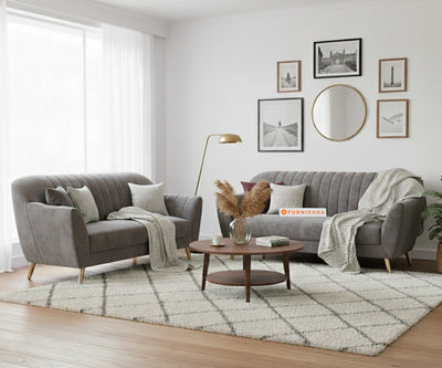 Marco 3+2 Seater Sofa Set - Trout Grey