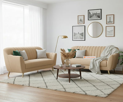 Marco 3+2 Seater Sofa Set - Light Beige