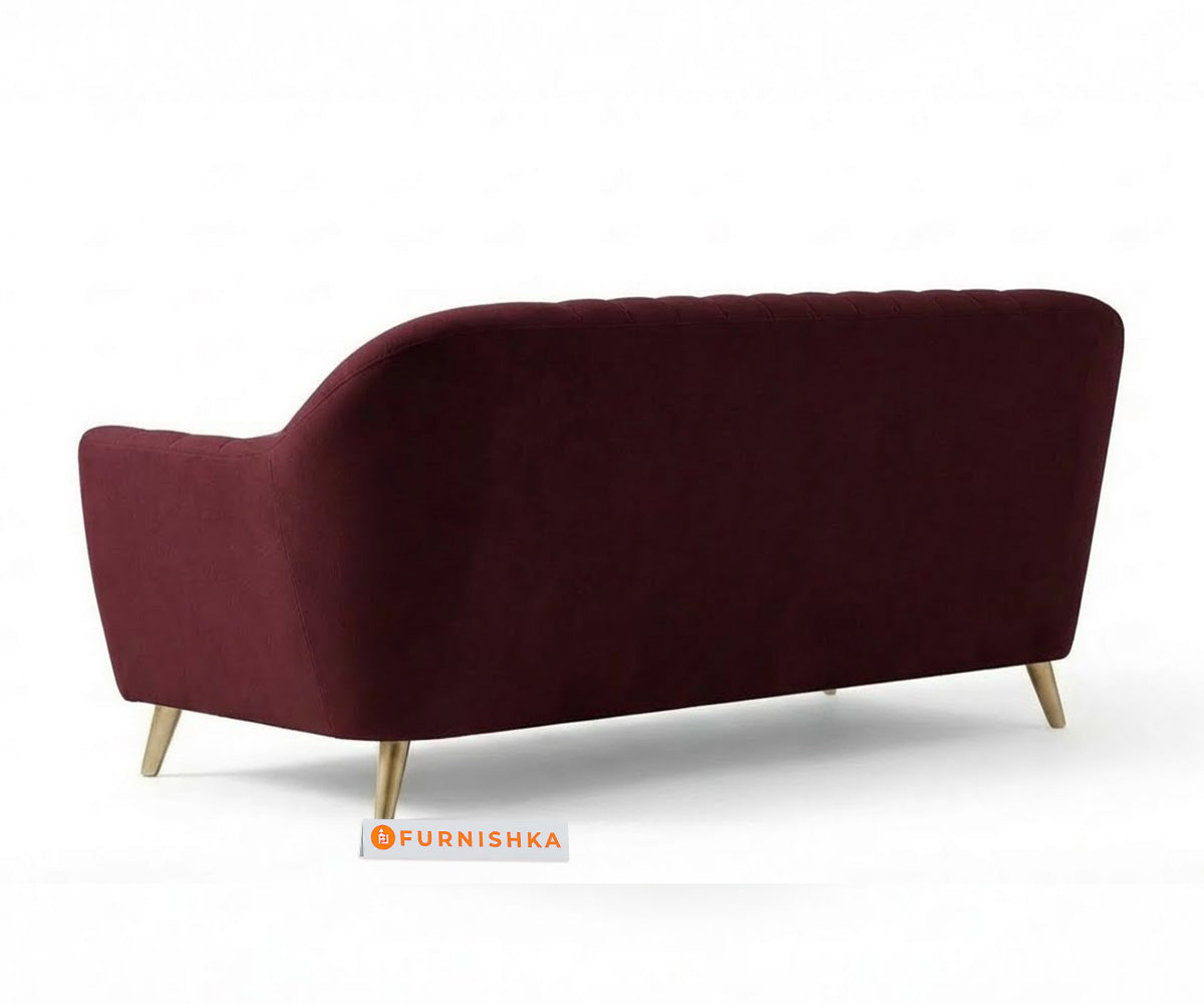 Marco Sofa 3 Seater - Red Wine
