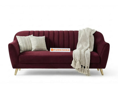 Marco Sofa 3 Seater - Red Wine
