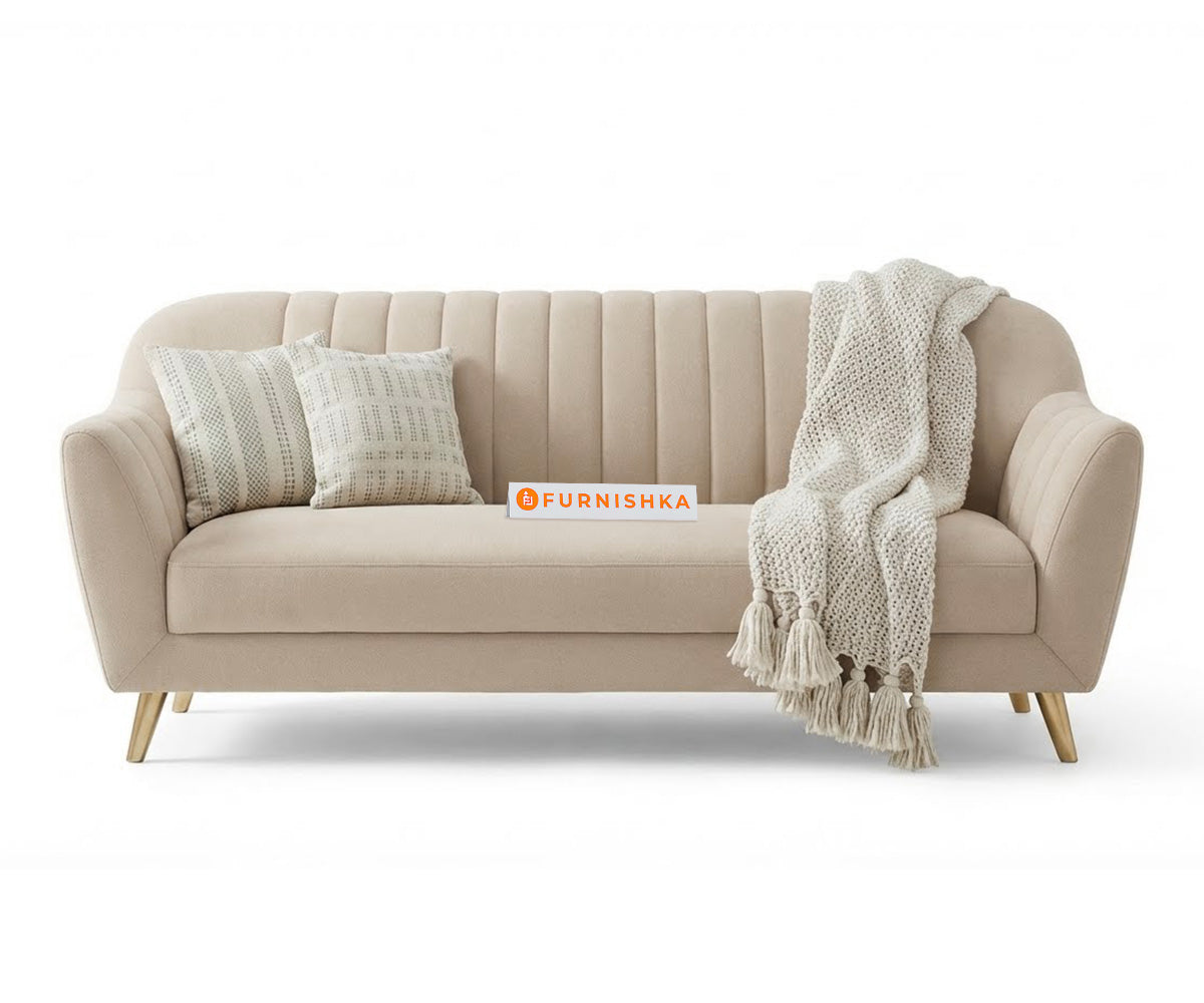 Marco Sofa 3 Seater Light Beige