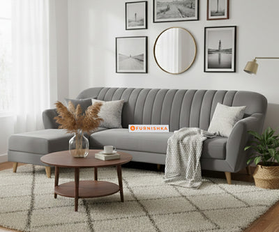 Marco Sectional Sofa 3+L LHS - Trout Grey