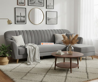 Marco Sectional Sofa 3+L RHS - Trout Grey