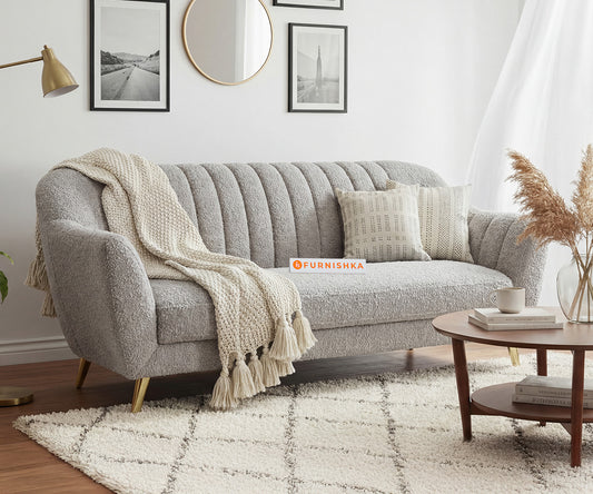 Marco 3 Seater Sofa Set With Anthology Fabric  Space Grey
