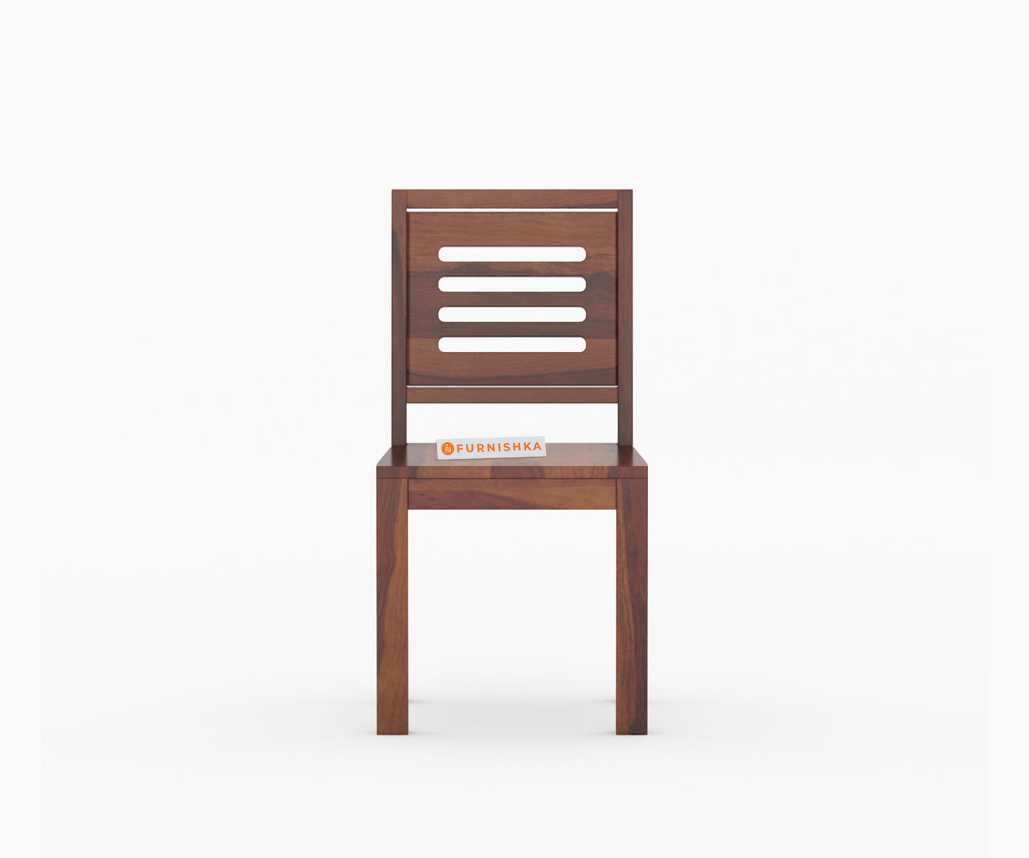 Daria Sheesham wood 6 Seater Dining Set without cushion Top chair