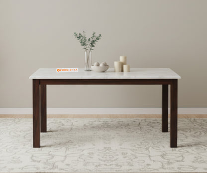 Zhera 4 Seater Dining Sets Indian Marble Top