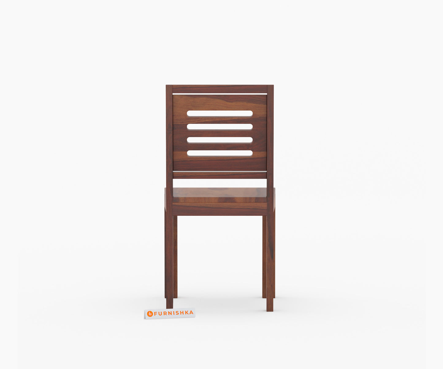 Daria Sheesham wood 6 Seater Dining Set without cushion Top chair