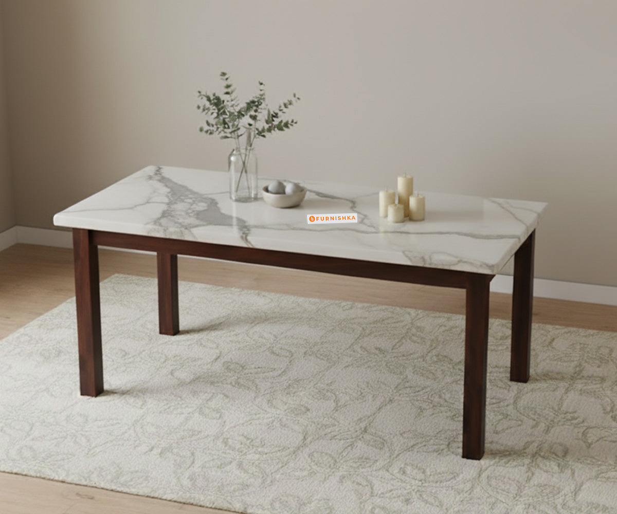 Zhera  6 Seater Dining Sets with Quartz Top