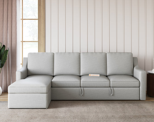 Arrasso Sofa 3+L LHS Sofa cum Bed  - Pull out Type