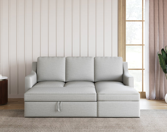 Arrasso Sofa 2+L RHS Sofa cum Bed  - Pull out Type