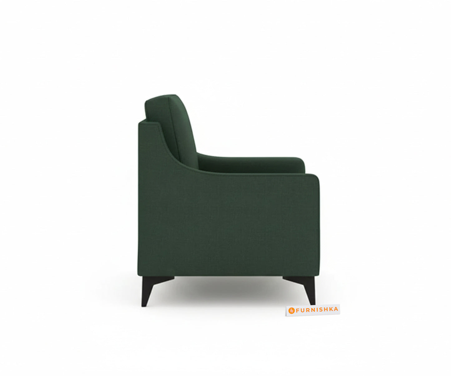 Arrasso Sofa 1 Seater Dark Green Pine