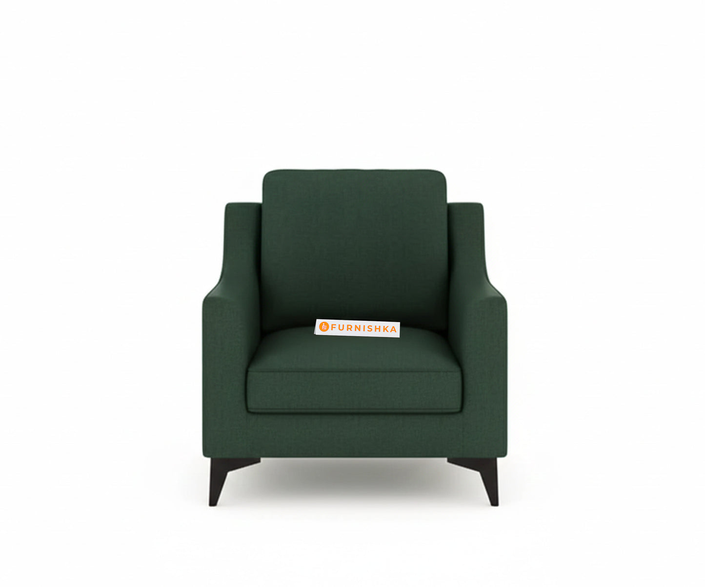 Arrasso Sofa 1 Seater Dark Green Pine