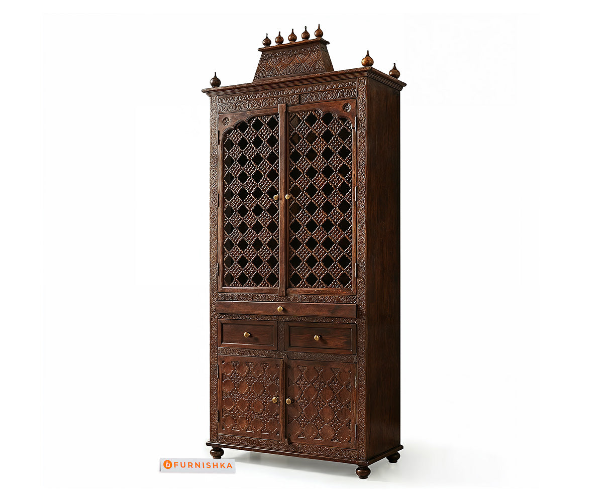 Aarogya Sheesham Wood Home Temple - Furnishka