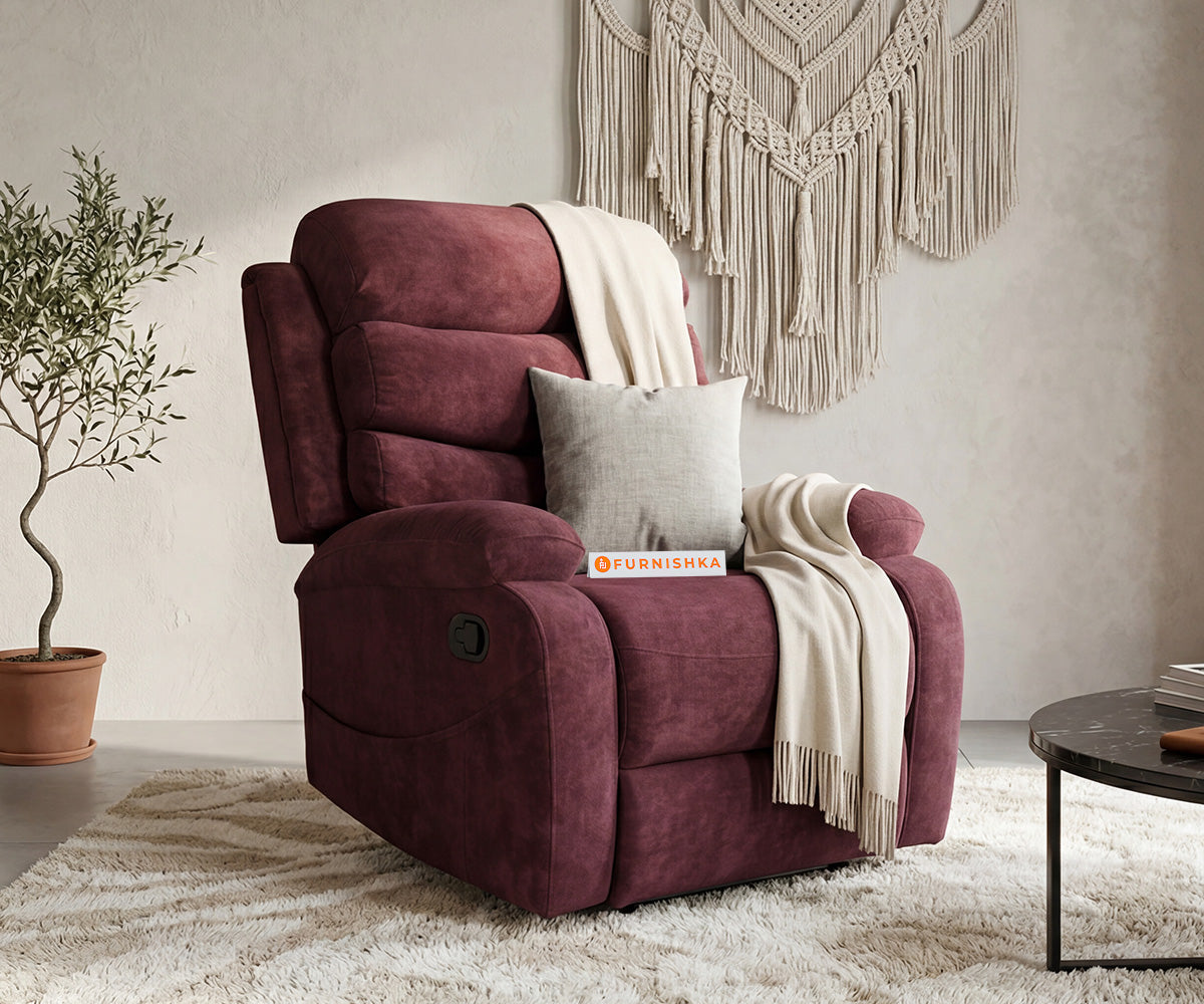 Abiza 1 Seater Manual 3R Recliner - Furnishka