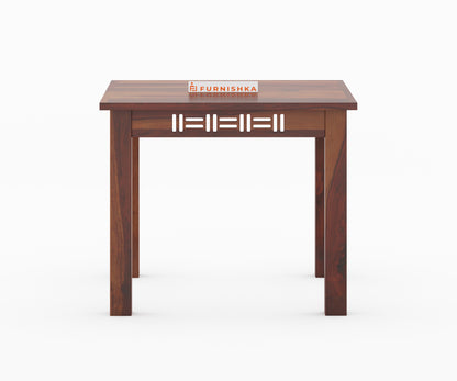 Adiva 4 Seater Sheesham wood Dining Set with Adiva Sheesham Dining Chair - Furnishka 