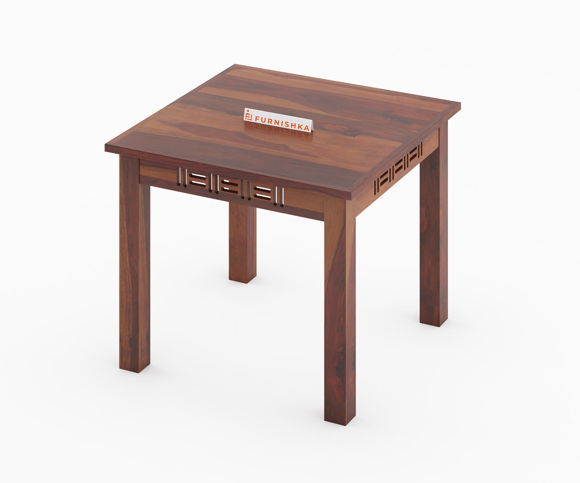 Adiva 4 Seater Sheesham wood Dining Set with Adiva Sheesham Dining Chair - Furnishka 