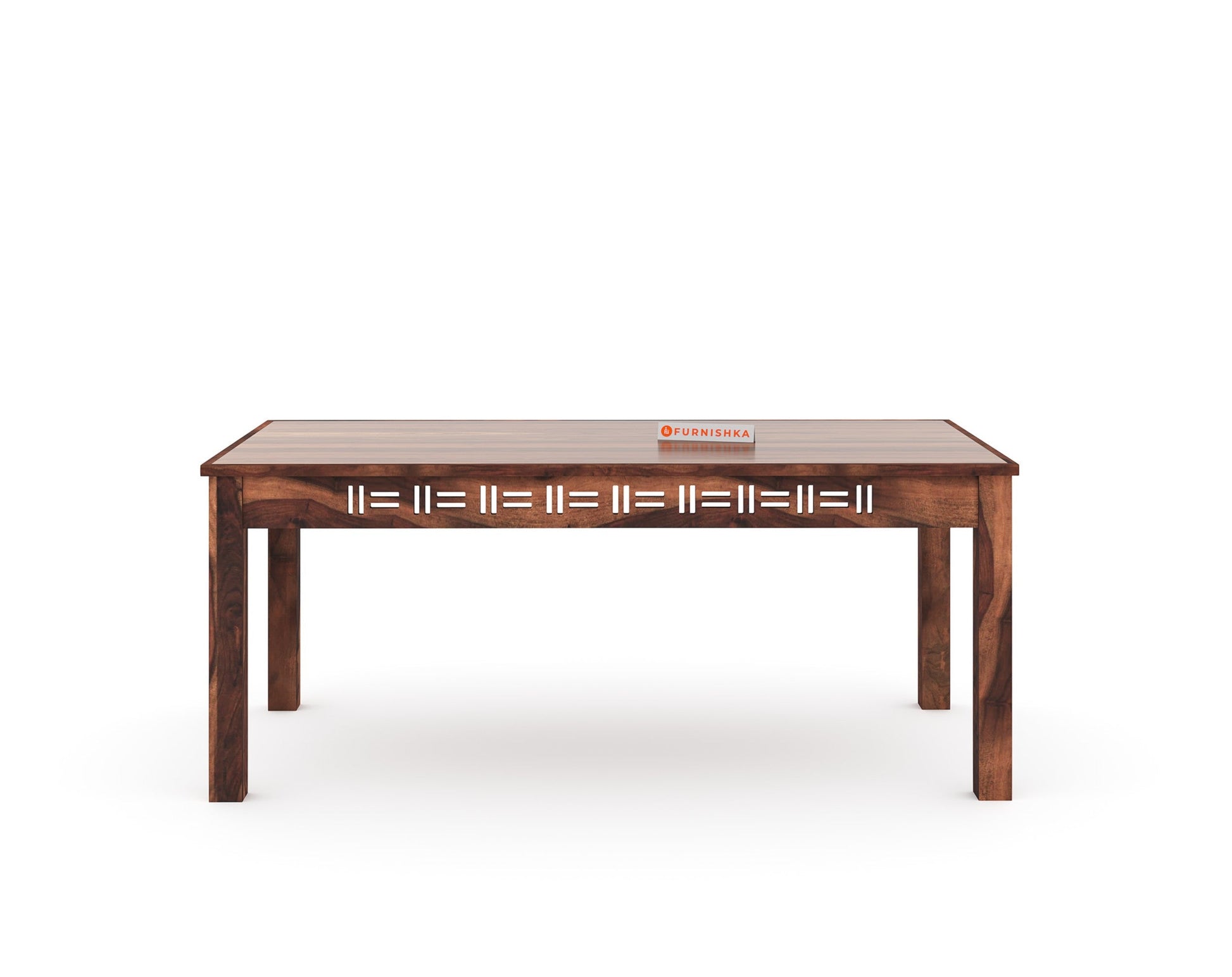 Adiva Sheesham wood 6 Seater Dining Set With Chair - Furnishka