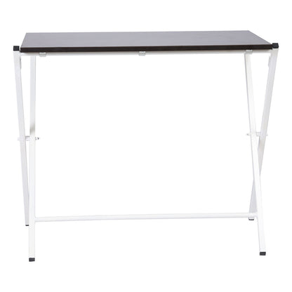 Agura Laptop Table / Brown - White - Furnishka 