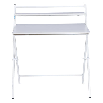 Agura Laptop Table / White - White - Furnishka 