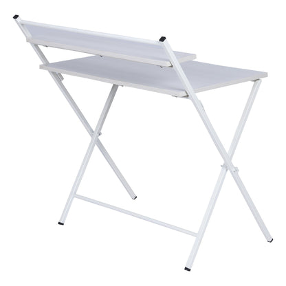 Agura Laptop Table / White - White - Furnishka 