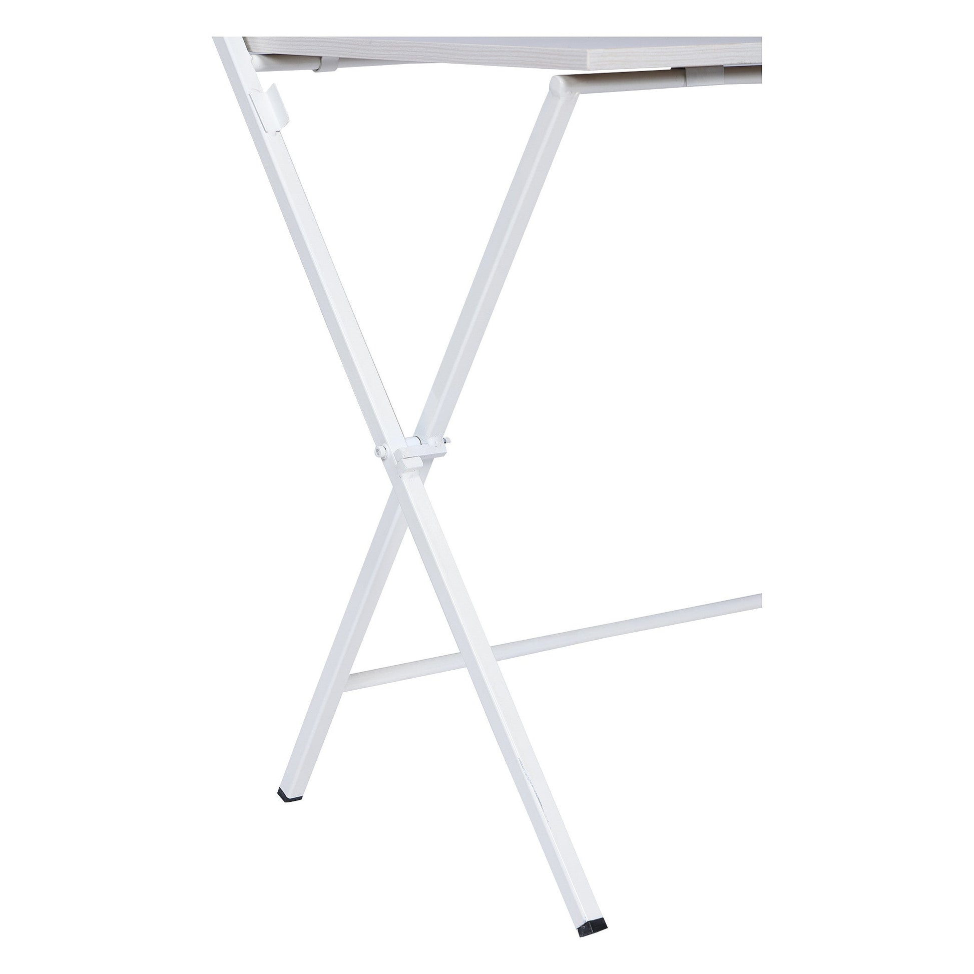 Agura Laptop Table / White - White - Furnishka 