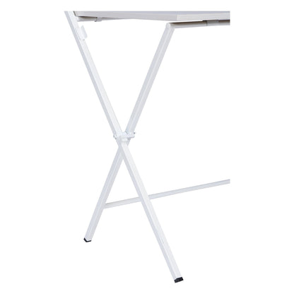 Agura Laptop Table / White - White - Furnishka 