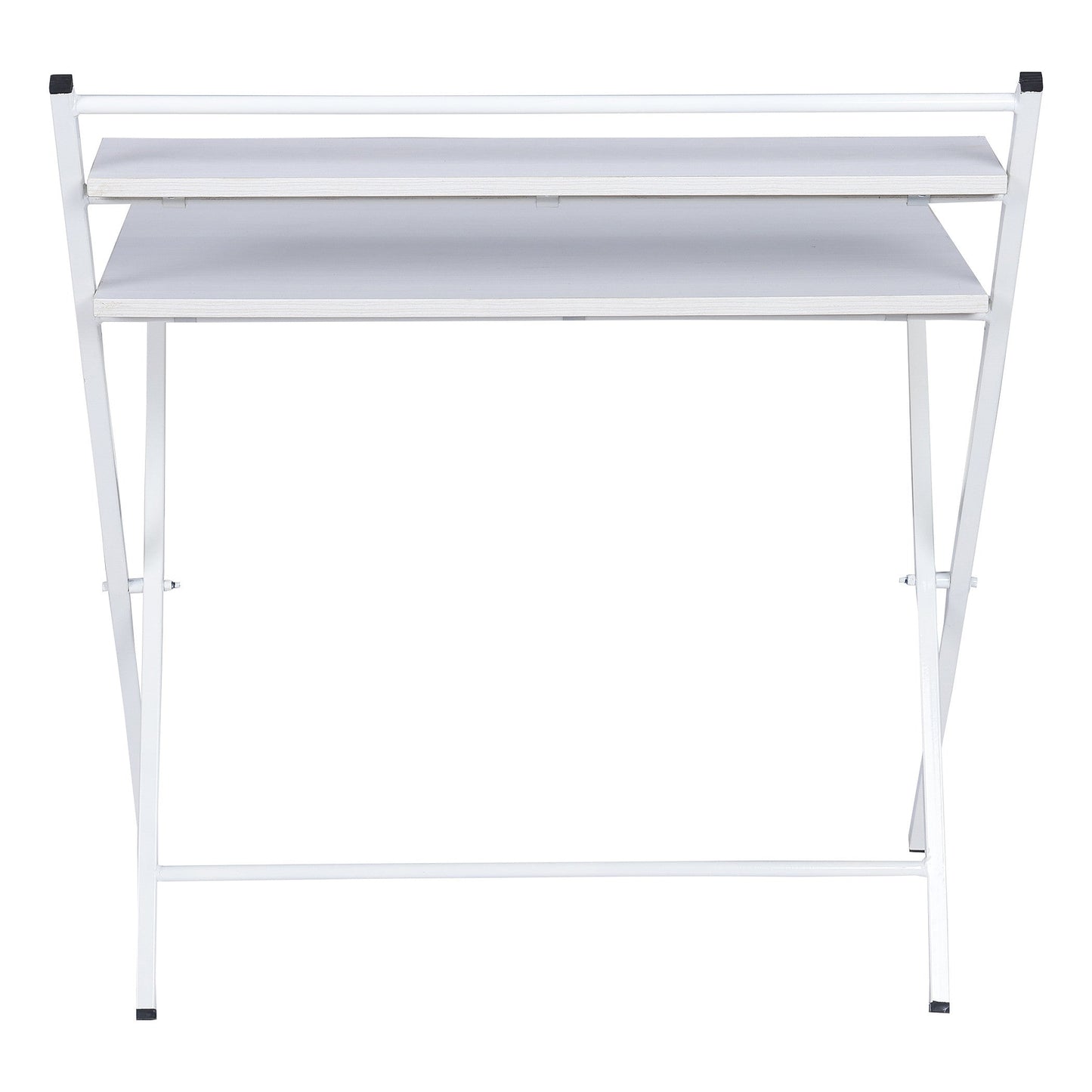 Agura Laptop Table / White - White - Furnishka 