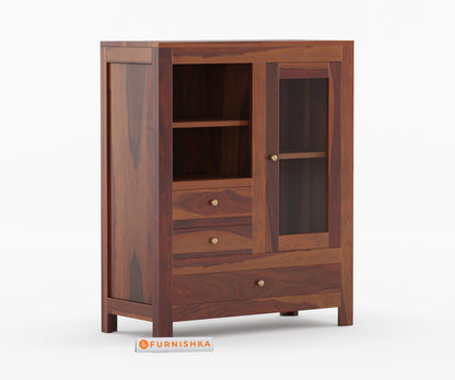 Airelle Sheesham Wood Cabinets and Sideboard - Furnishka 
