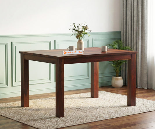 Akira Sheesham 4 Seater Dining Table - Furnishka