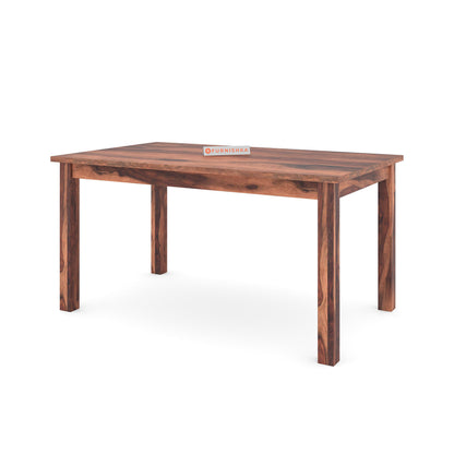 Akira Sheesham 4 Seater Dining Table - Furnishka 