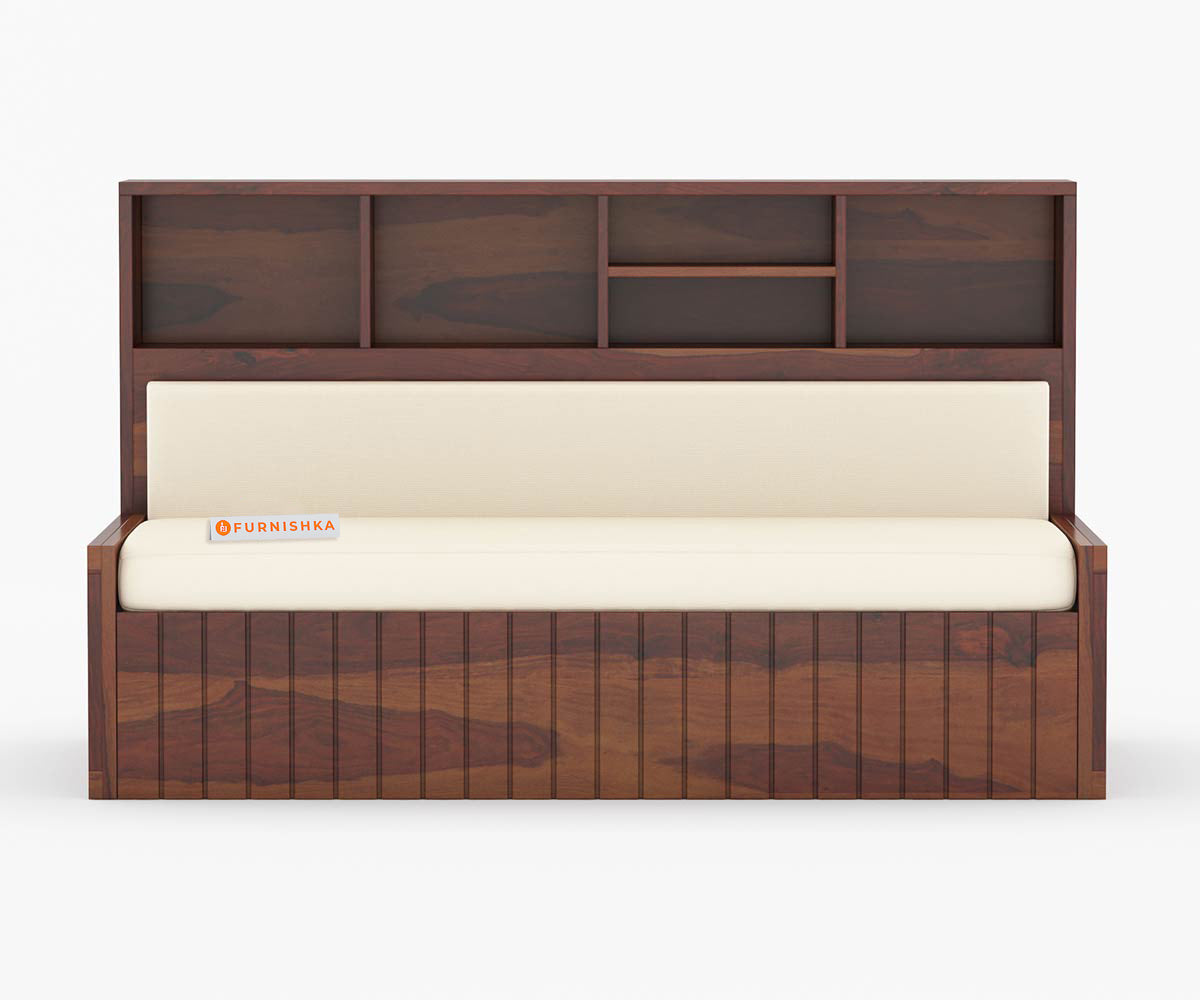 Akito Sheesham Wood Sofa Cum Bed - Furnishka 