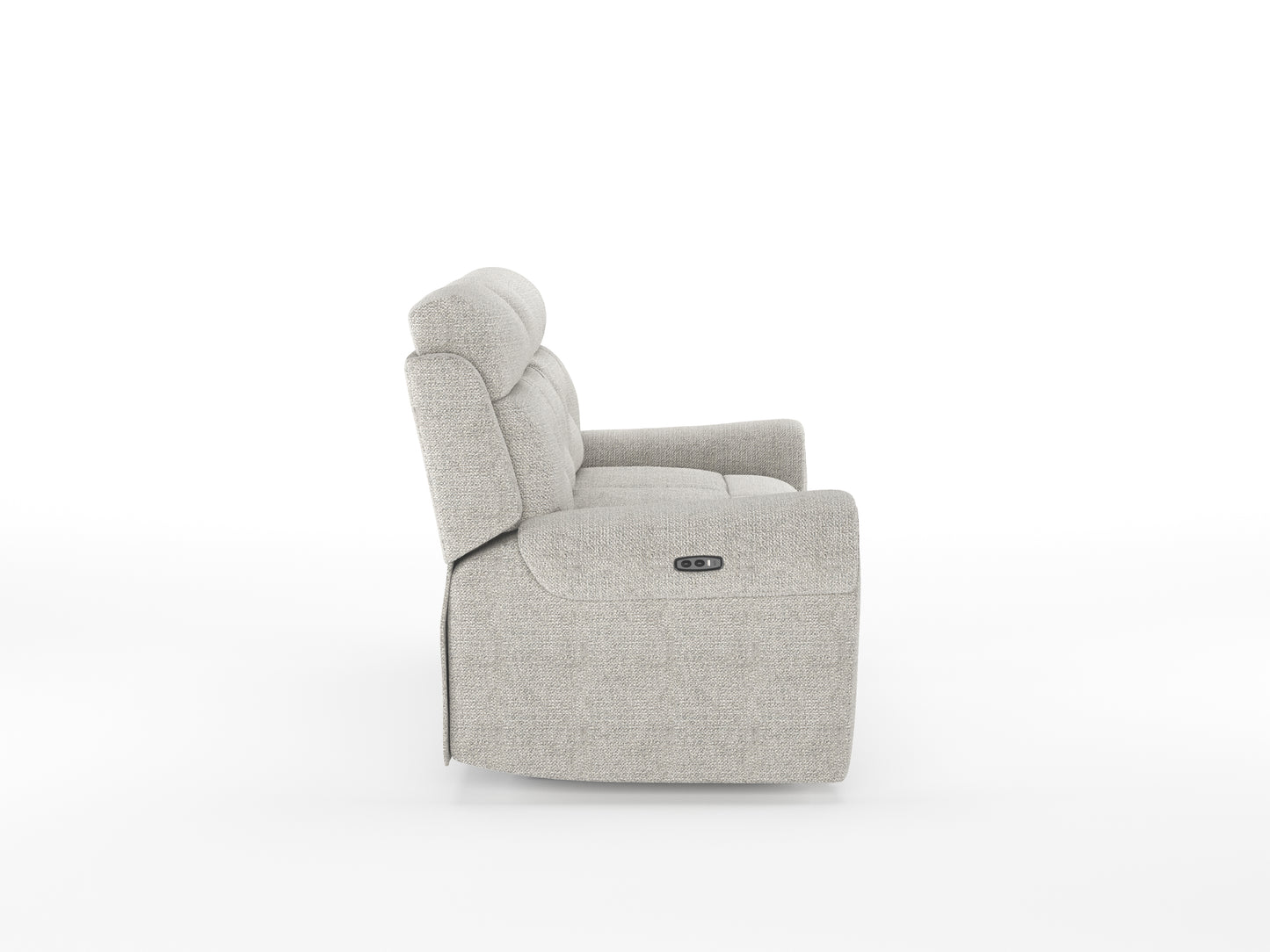 Alpen 3 + 2 Seater Recliner with Console and Rock - Cream - Furnishka 