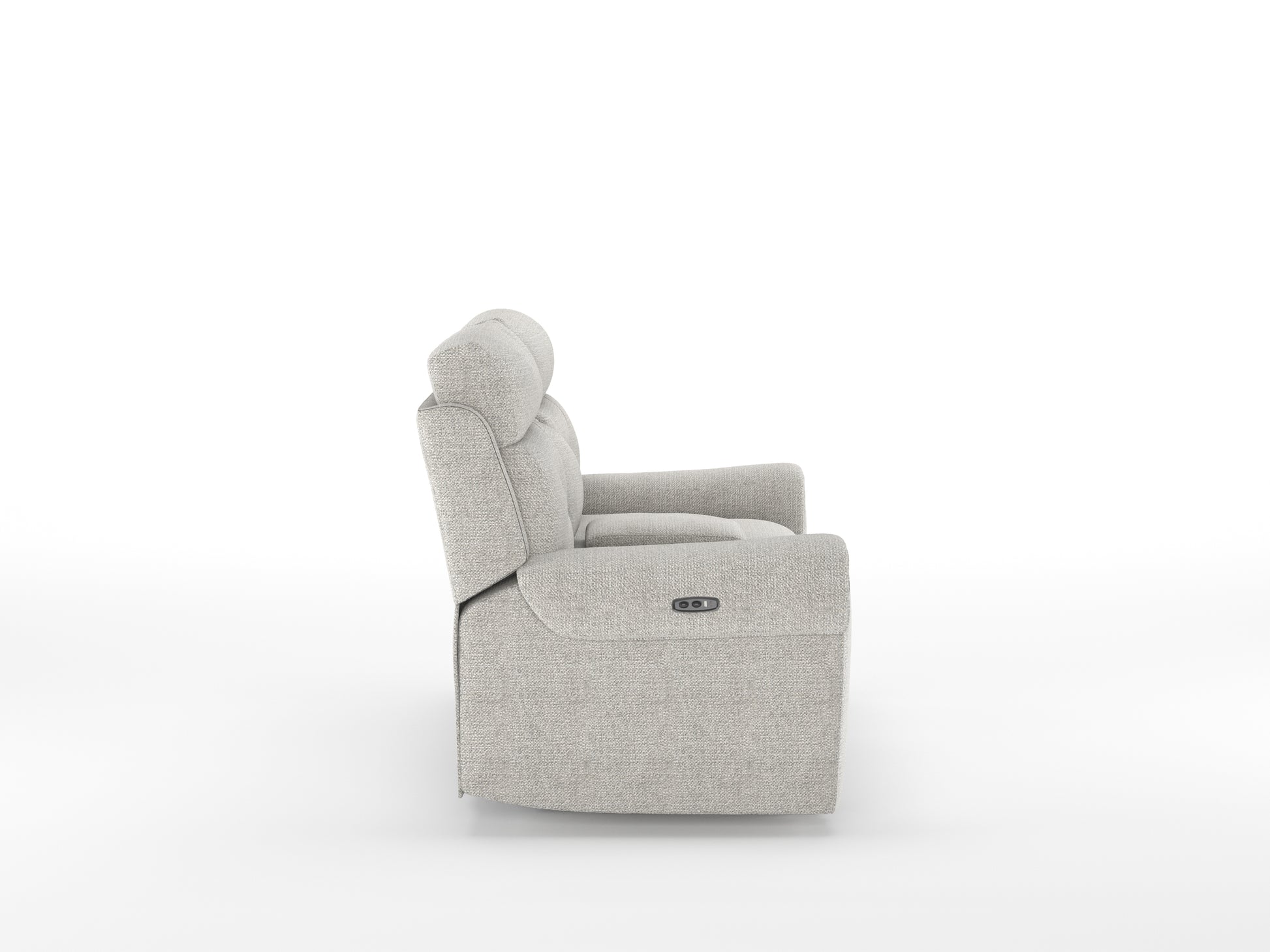 Alpen 3 + 2 Seater Recliner with Console and Rock - Cream - Furnishka 