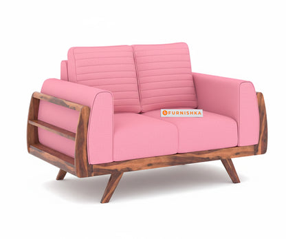 Amaari 3+2 Sofa Set Seater Flamingo Pink - Furnishka 