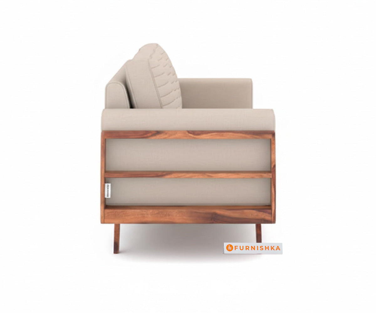 Amaari 3+2 Sofa Set Seater Light Beige - Furnishka 