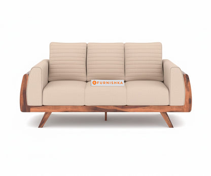 Amaari 3+2 Sofa Set Seater Light Beige - Furnishka 