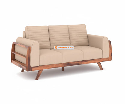 Amaari 3+2 Sofa Set Seater Light Beige - Furnishka 