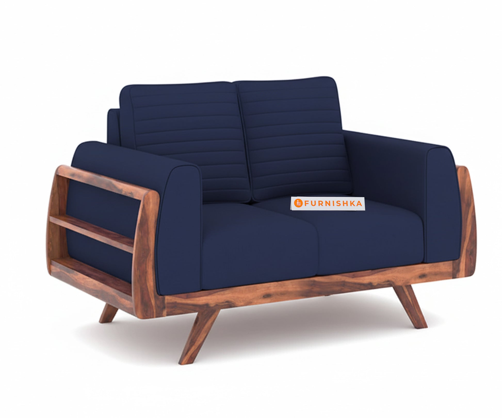 Amaari 3+2 Sofa Set Seater Persian Blue - Furnishka 