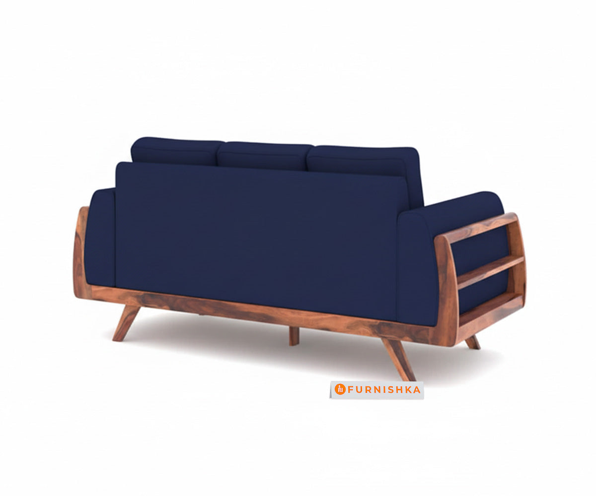 Amaari 3+2 Sofa Set Seater Persian Blue - Furnishka 