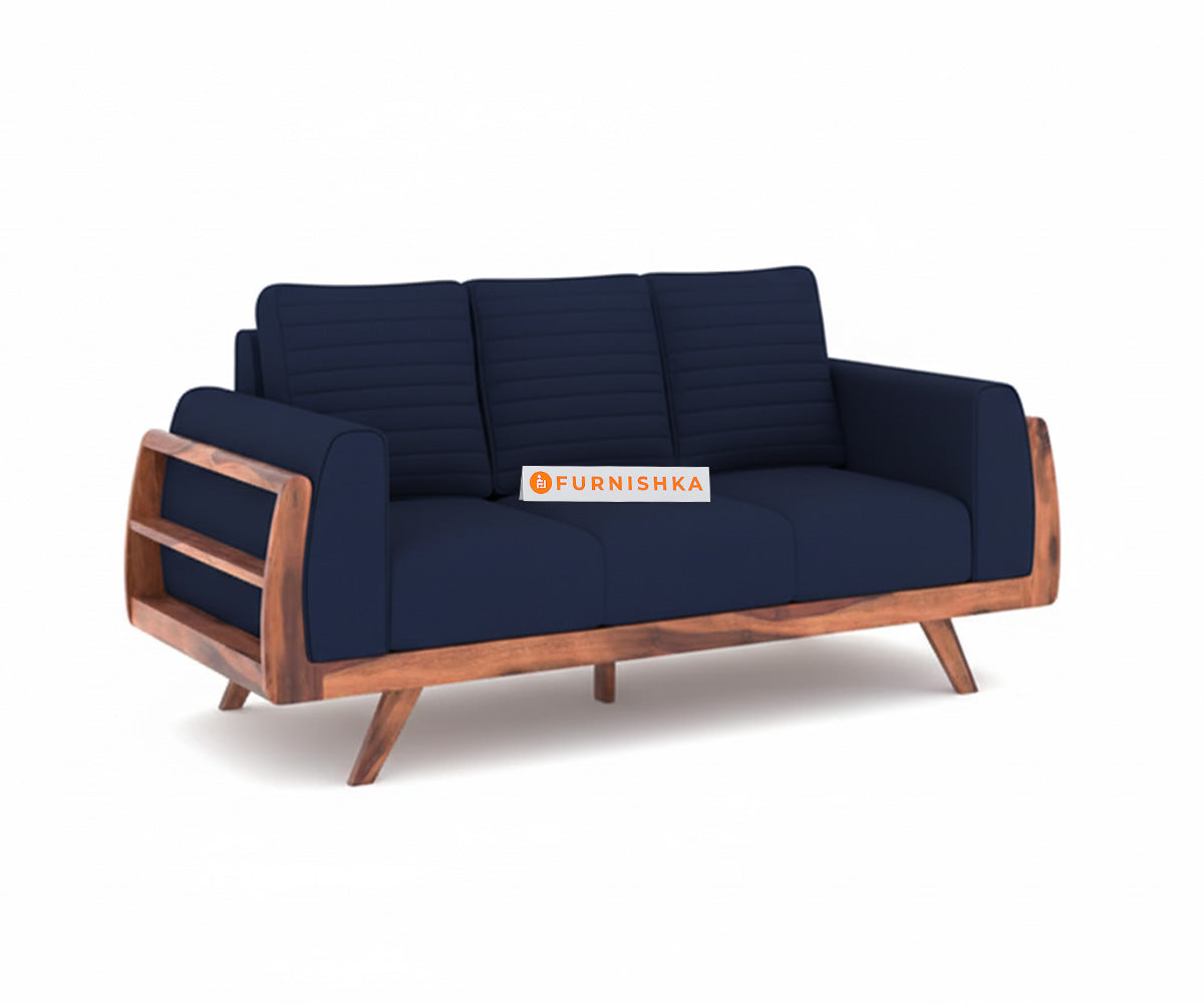 Amaari 3+2 Sofa Set Seater Persian Blue - Furnishka 