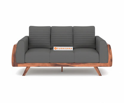 Amaari 3+2 Sofa Set Seater Trout Grey - Furnishka 