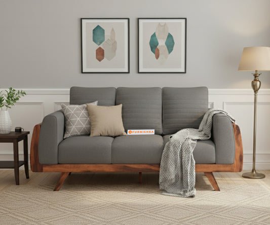 Amaari Sofa 3 Seater Trout - Furnishka