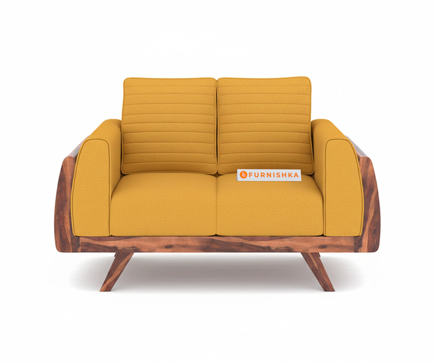 Amaari Sofa 2 Seater Mustard Yellow
